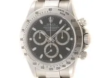 Z番2006年正規　ROLEX ロレックス 腕時計 コスモグラフ デイトナ 116520 ブラック文字盤　ステンレス　自動巻き【472】SJ