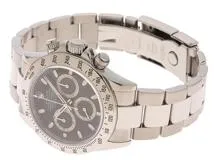 Z番2006年正規　ROLEX ロレックス 腕時計 コスモグラフ デイトナ 116520 ブラック文字盤　ステンレス　自動巻き【472】SJ