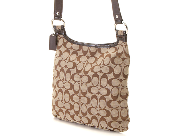 希少！COACH　ショルダーバッグ ペネロピシグネチャー　シャンタンヒッピー COACH コーチ ショルダーバッグ ペネロピ シグネチャｰ ヒッピー
