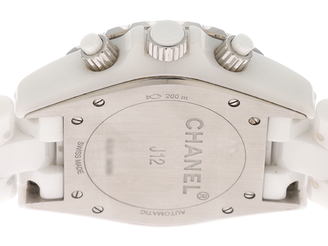 CHANEL シャネル J12 クロノグラフ 9Pダイヤモンドインデックス