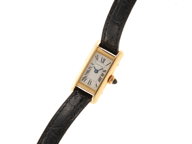 CARTIER カルティエ 時計 タンクアロンジェ W1529956 アイボリー文字盤