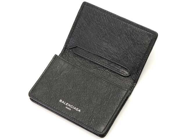 さ*ぼ様 BALENCIAGA ブラックレザーケース BALENCIAGA ブラックレザー フラグメントケース