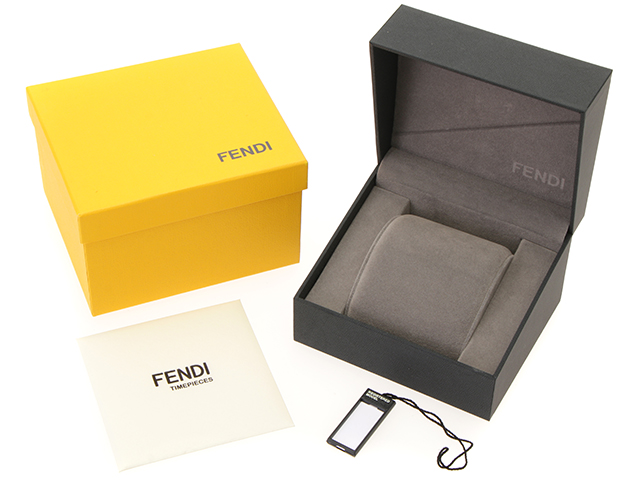 FENDI フェンディ ﾏｲｳｪｲ 35000M シルバー/ブラック クォーツ