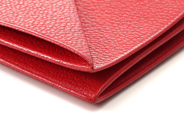 HERMES エルメス ズールー コインケース シェーブル ルージュ
