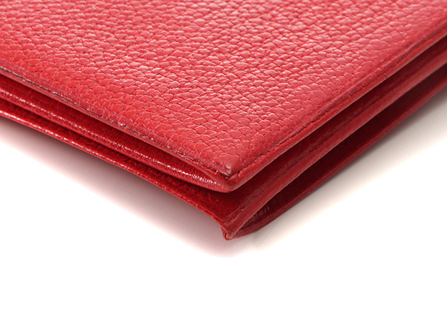 エルメス HERMES　コインケース ズールー 　 ルージュエルメス HERMES エルメス バーキン30 ルージュグレナ ゴールド金具