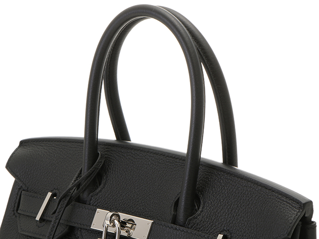 HERMES(エルメス) バーキン 25 ブラック黒 トゴ パラジウム金具