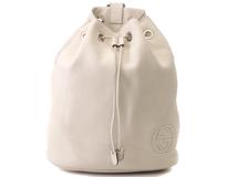GUCCI　グッチ　リュックサック　バックパック　アイボリー　レザー　368588【430】2147100438864【中古】【大黒屋】