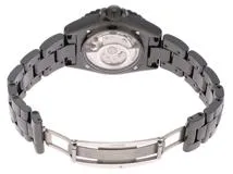 CHANEL シャネル 腕時計 J12 ウォンテッド ドゥ シャネル H7418 ブラック文字盤 セラミック 自動巻き 2022年7月正規品【472】HK