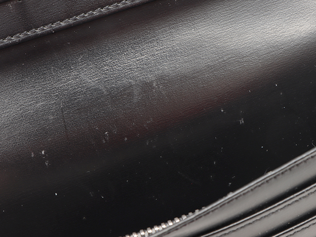 Cartier カルティエ パシャ 二つ折り長財布 カーフ ブラック