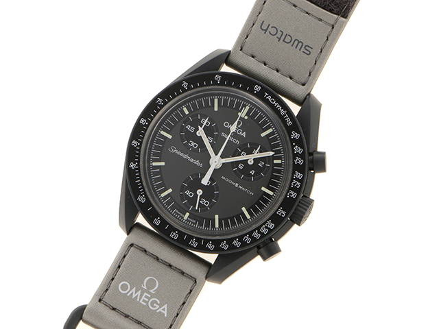 Swatch × OMEGA スウォッチ オメガ コラボ MISSION TO MERCURY S033A100 セラミック グレー 【431】  の購入なら「質」の大黒屋（公式）