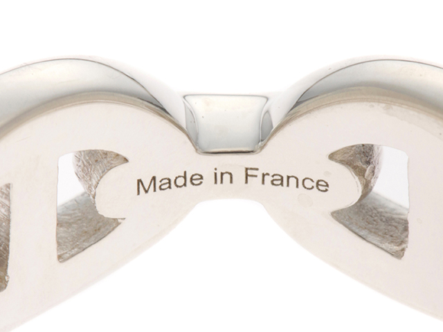 HERMES エルメス シェーヌダンクル アンシェネ リング AG925 シルバー