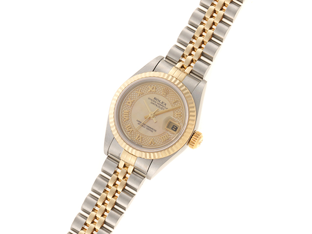 A番2000年6月 ROLEX ロレックス デイトジャスト 79173NRD シェル