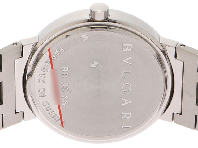 BVLGARI ブルガリ ブルガリブルガリ BB33SSD SS ブラック文字盤 男女