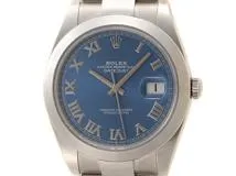 ランダム番 ROLEX ロレックス デイトジャスト41 126300 自動巻き ステンレス ローマインデックス メンズ ブルー文字盤【472】2147100451436  の購入なら「質」の大黒屋（公式）