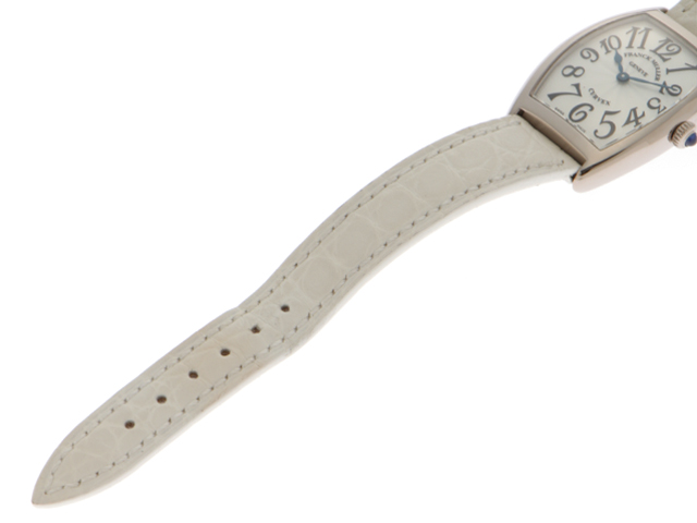FRANCK MULLER フランク・ミュラー K18WG/革 トノーカーベックス