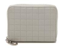 CELINE セリーヌ Ｃチャーム コンパクトジップウォレット グレー レザー 10B663BFL.08GC【430】2147100456554