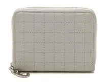 CELINE セリーヌ Ｃチャーム コンパクトジップウォレット グレー レザー 10B663BFL.08GC【430】2147100456554
