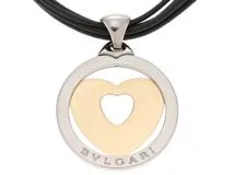 BVLGARI ブルガリ トンドハート ネックレス K18YG(750) イエロー