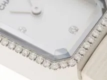 CHANEL シャネル 腕時計 レディース プルミエール H2433 シェル文字盤 ダイヤモンドベゼル  ステンレススチール ラバー 2147100461633【430】