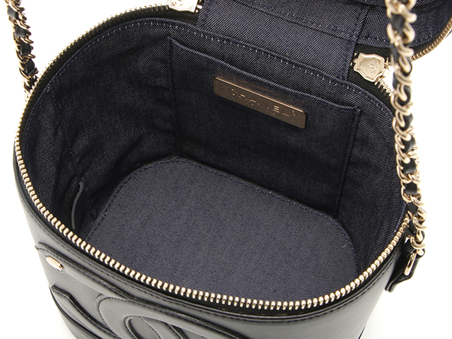 CHANEL シャネル 2WAY 縦型 チェーン バニティバッグ ショルダー
