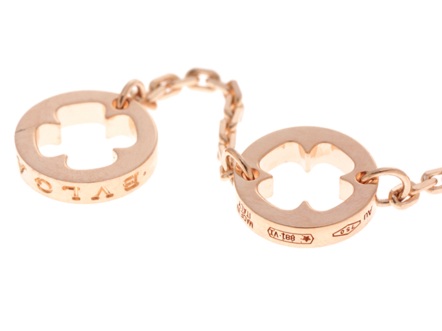 BVLGARI ブルガリ フィオレヴァー ネックレス K18ピンクゴールド