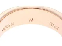 ルイヴィトン リング ナノグラム 指輪 ピンクゴールド Mサイズ M00214