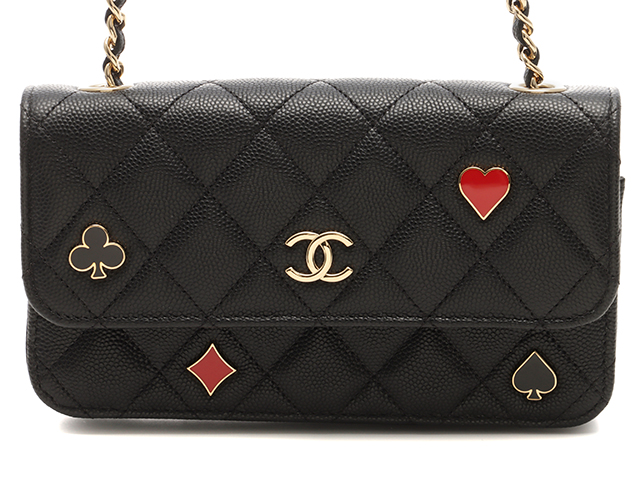 CHANEL シャネル フラップ フォンケース ショルダーバッグ