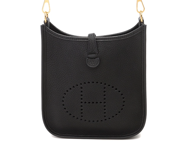 HERMES エルメス エヴリンTPM ブラック/GP U刻印 【471】N の購入なら  