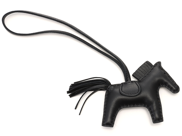 HERMES エルメス ロデオチャームPM ソーブラック 刻印Y 2020年頃【472