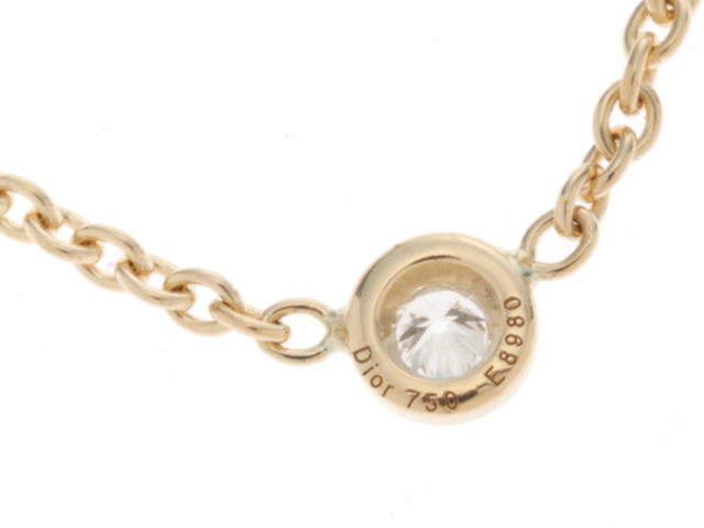 Dior ディオール ネックレス ミミウィ ネックレス K18YG/ゴールド 1P