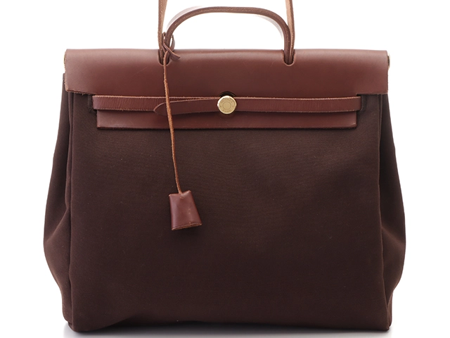 HERMES エルメス エールバッグMM ハバナスラッシュGP【432 