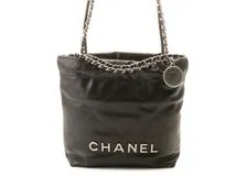 CHANEL シャネル CHANEL22 ミニハンドバッグ ダークブラウン