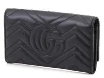 GUCCI グッチ GGマーモント コンチネンタルウォレット 長財布