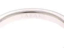 TASAKI　タサキ　バランスダイヤモンドソロリング　K18ホワイトゴールド　ダイヤモンド0.50/パール　約5.8g　12号　RPI-4519　2147100479744　【432】