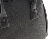 MAISON MARGIELA メゾン・マルジェラ 5AC スモール ドローストリング2WAYバッグ ブラック カーフ/キャンバス【432】2147100482638