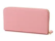 PRADA プラダ ラウンド長財布 ピンク サフィアーノ 1ML506【207  