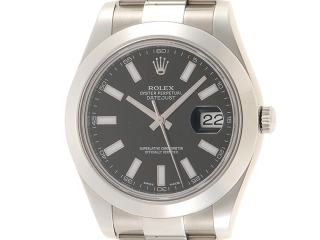 ロレックス ROLEX デイトジャストⅡ 116300 ステンレススチール 自動巻き メンズ 腕時計