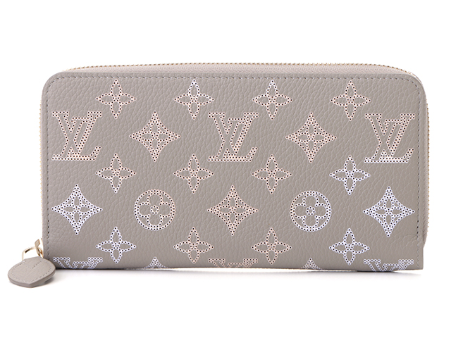 LOUIS VUITTON 　ルイヴィトン　ジッピー・ウォレット　マヒナ　グレー　M82647　フライト・モード　【472】H