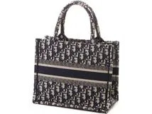 Dior ディオール オブリーク ブックトートスモール ネイビー Dior ディオール オブリーク ブックトートスモール ネイビー