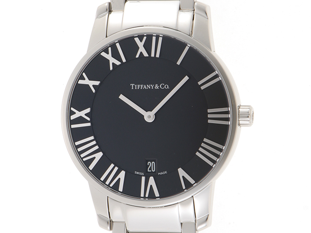 TIFFANY＆CO　ティファニー　時計　アトラス　ドーム　Z1800.11.10A10A00A　SS　クォーツ式　 2147100488050　 【437】