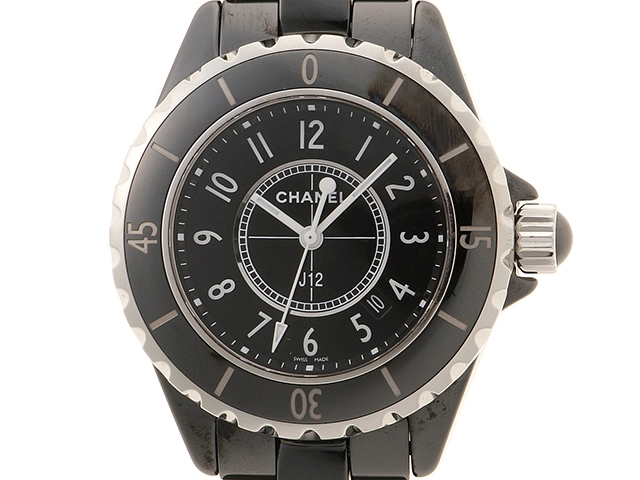CHANEL シャネル J12 H0682 CE/SS クオーツ レーディス時計【434