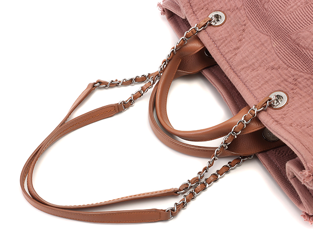CHANEL バッグ 専用 CHANEL シャネル ラージ2WAYショッピングトート ピンク/SV