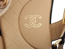 CHANEL　シャネル　サンダル　レディース36　ベージュ　ファブリック/レザー　G32676　2147100490640　【432】