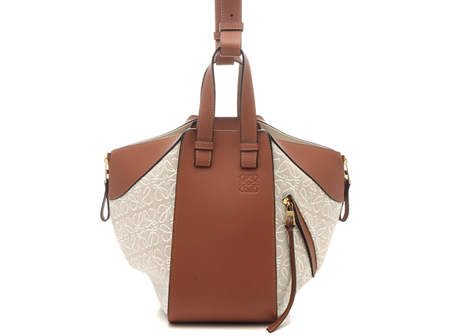 LOEWE ロエベ ショルダーバッグ ハンモックバッグ スモール エクリュ