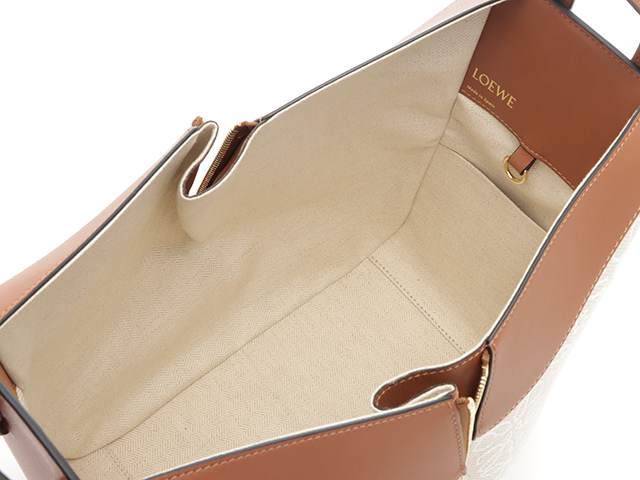 LOEWE ロエベ ショルダーバッグ ハンモックバッグ スモール エクリュ