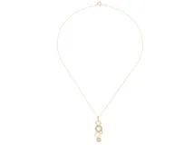 JEWELRY　ノンブランドジュエリー　ネックレス　K18イエローゴールド　ダイヤモンド0.16ct　約4.8g【430】2147100495508