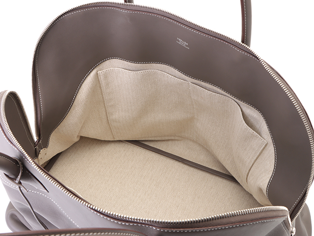 HERMES エルメス バッグ ボリードリラックス45 エタン/SV □P