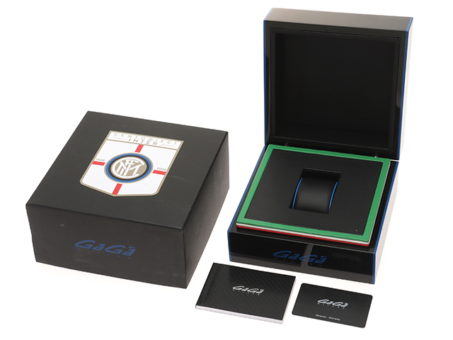 GaGa MILANO ガガミラノ マヌアーレ45MM インテル110周年記念 6212.11