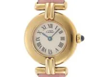 Cartier カルティエ マストコリゼ W1000653 GP レザー クォーツ