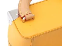 LOUIS VUITTON　ルイヴィトン　ヴェルティカル・ボックス　トランク　M59666　レザー/サフラン【472】KS